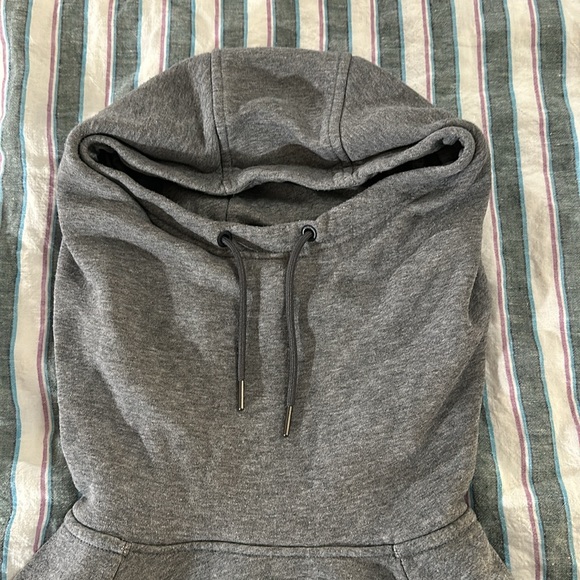 Women’s Nike Funnel-Neck Hoodie | Grey | Size XS 🩶🖤🩶 - Picture 4 of 10